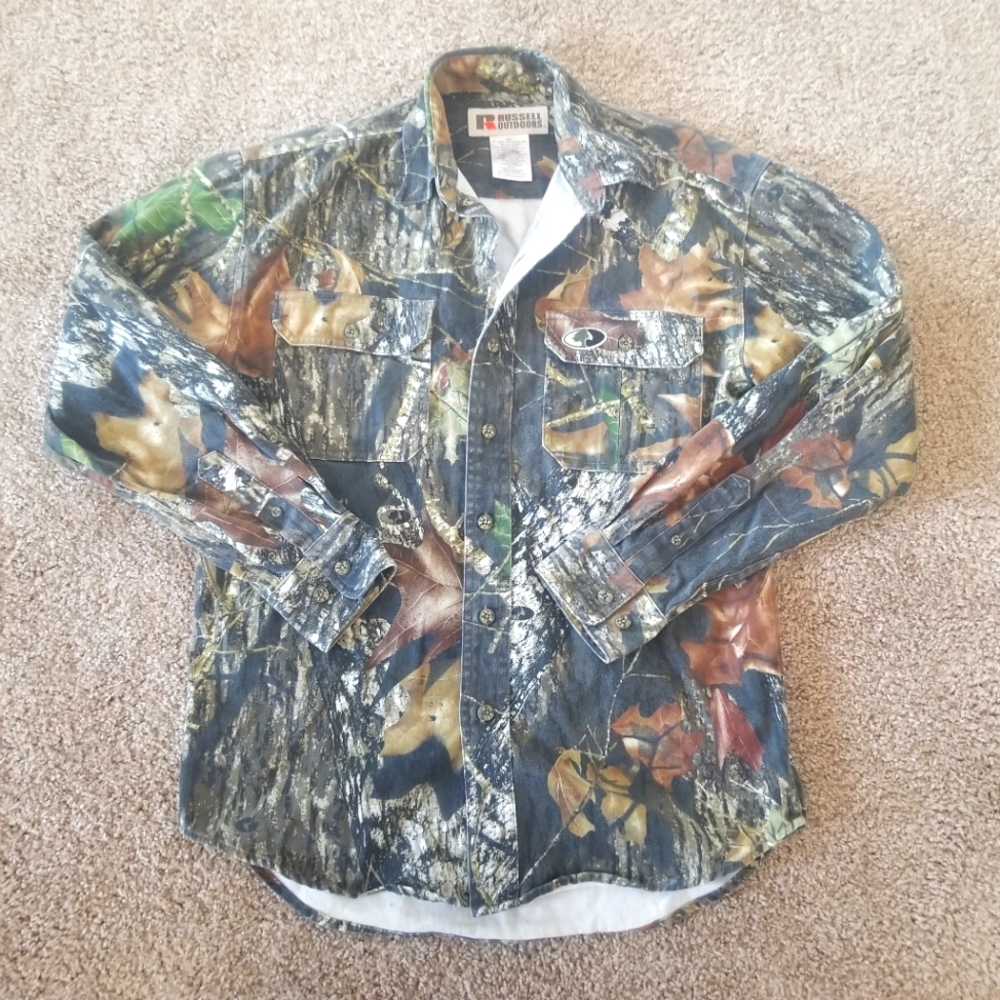 Mens Camo Long Sleeve